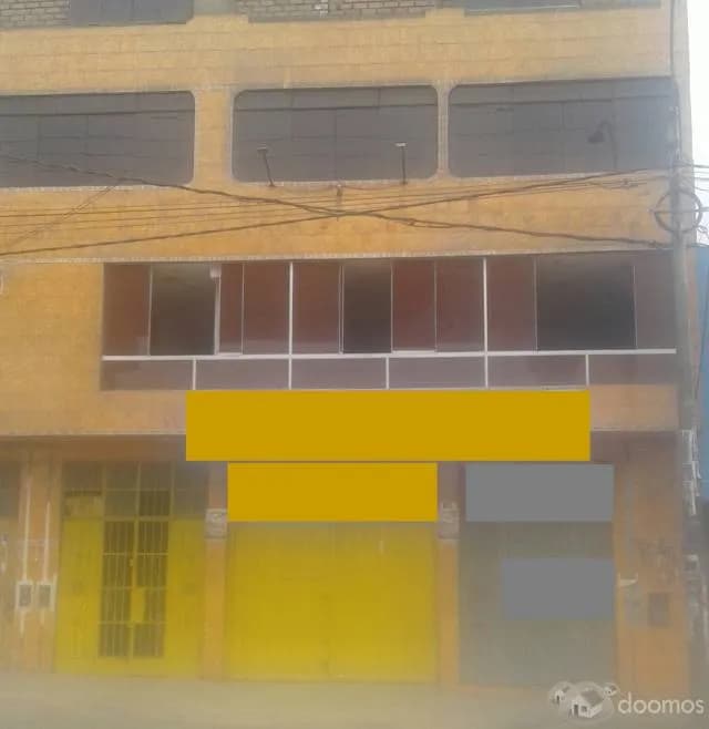 ALQUILO LOCAL 270 M2 TERCER PISO EN MISMA AV. WISSE SAN JUAN DE LURIGANCHO  CERCA A ESTACION ,VISTA A LA CALLE - 1