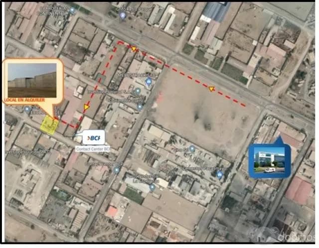 ALQUILO LOCAL ENTRADA PARQUE INDUSTRIAL 2,350 M2 - 1