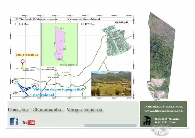 TERRENO. EN. VENTA. OXAPAMPA - CHONTABAMBA - 1
