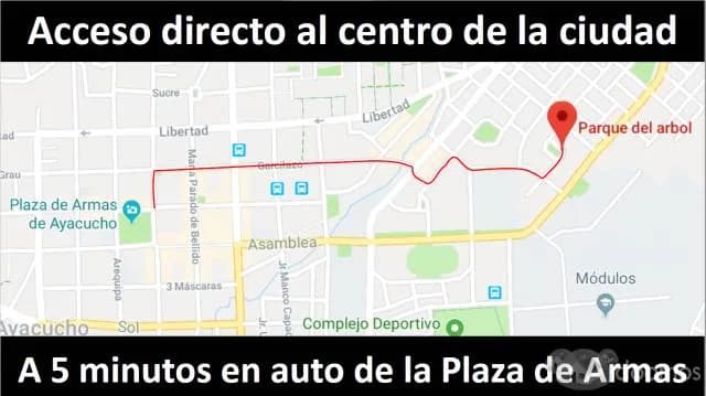 TERRENO UBICADO EN LA MEJOR ZONA DE AYACUCHO URB. MARISCAL CÁCERES - 1