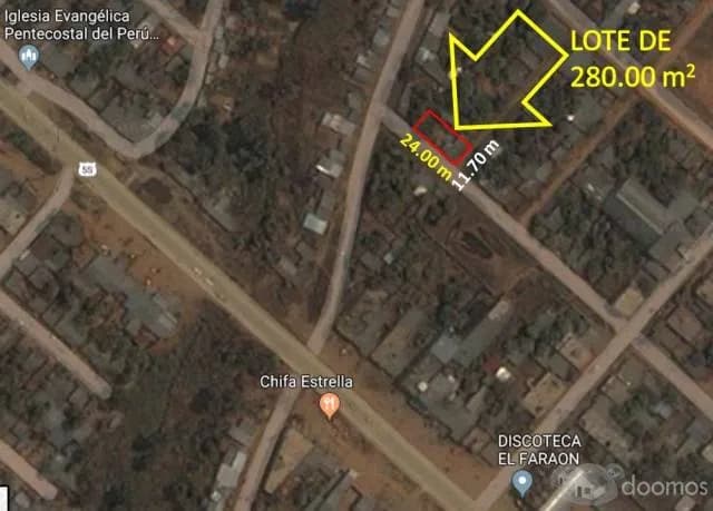 VENTA DE LOTE DE 280 m2 EN SANGANI - PERENE - CHANCHAMAYO - JUNIN - 1