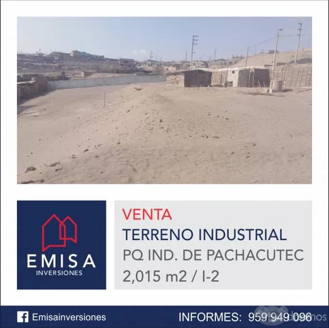 ¡OCASIÓN! TERRENO INDUSTRIAL EN VENTANILLA - PACHACUTEC - PUENTE PIEDRA - 1
