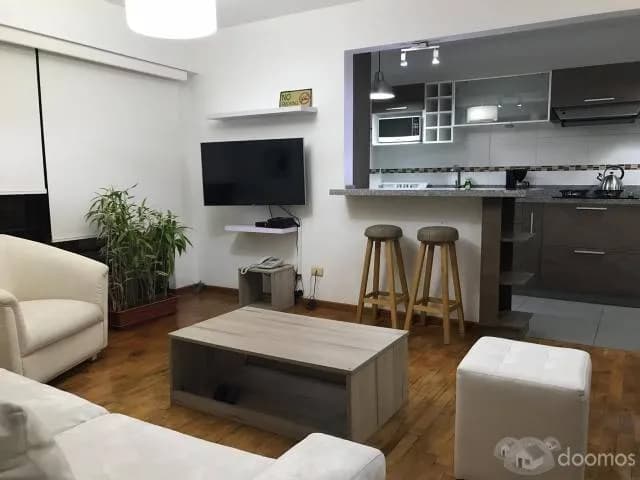 Lindo Dpto para alquiler temporal Centro Miraflores - 1