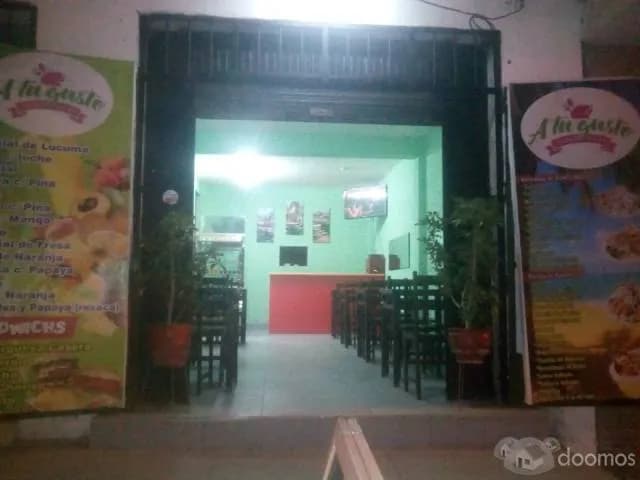 se traspasa restaurant - jugueria - 1