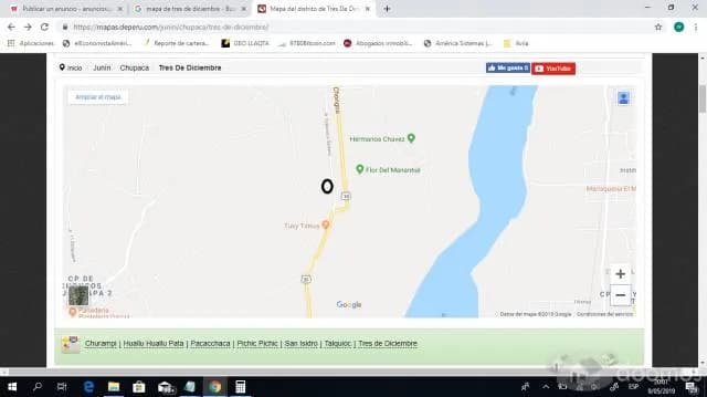 SE VENDE TERRENO EN TRES DE DICIEMBRE, CHUPACA, HUANCAYO - 1