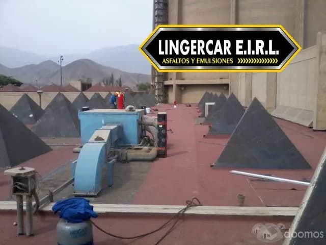 VENTA DE MANTO ASFALTICO GRAVILLADO GRIS O ROJO, ALUMINIZADO - 1