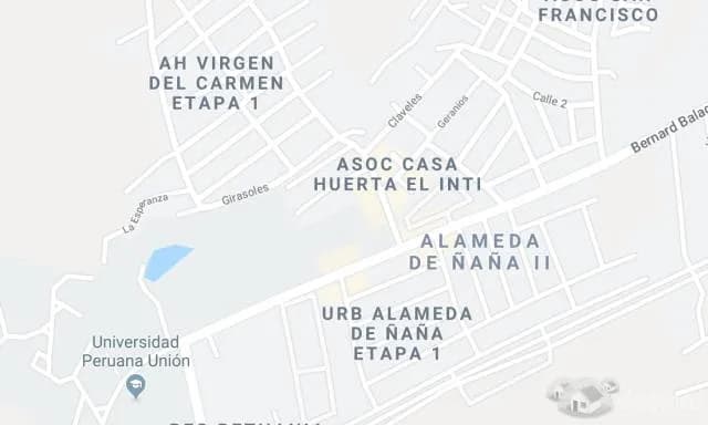 Venta de Terreno en Alameda de Ñaña - 1