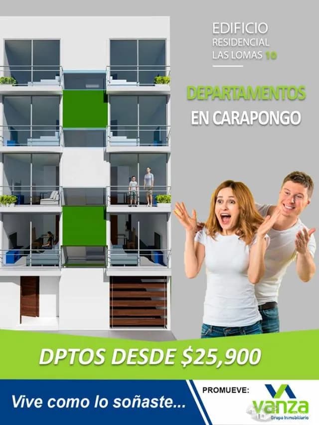 VENTA DE DEPARTAMENTOS EN CARAPONGO, CHACLACAYO, HUACHIPA, ÑAÑA - 1