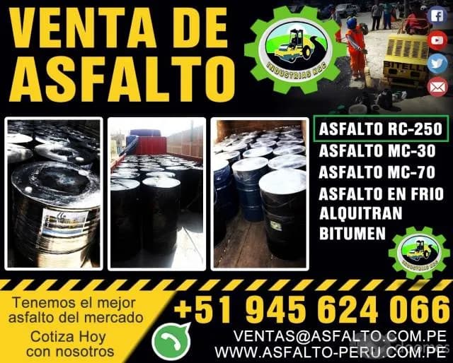 asfaltado de pistas, venta de asfalto, Servicio De Asfaltado, empresas de asfalto - 1