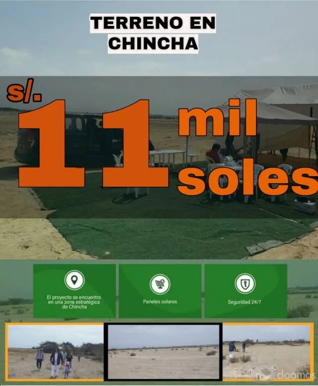 VENDO TERRENO DE 200 M2 - 1