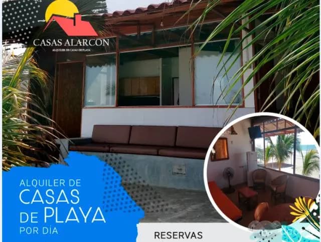 Casa Frente al Mar con 2 Habitaciones hasta 8 personas - 1