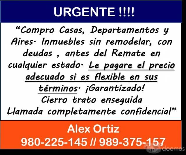 Compramos Casas , Departamentos, Aires, etc - 1