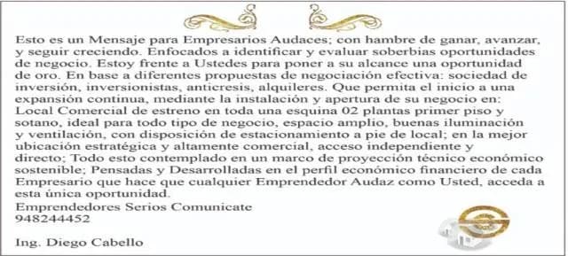 Local Comercial to INVERSIONISTAS_ANTICRESIS - 2