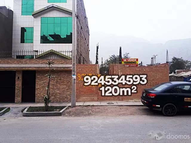 VENTA DE TERRENO / Urb. San Antonio de Carapongo - 1era Etapa - 120 m2 - 1