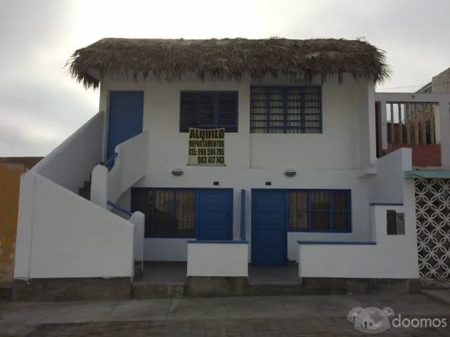 ALQUILO DEPARTAMENTOS EN PUNTA HERMOSA (FRENTE A LA ISLA) - 1