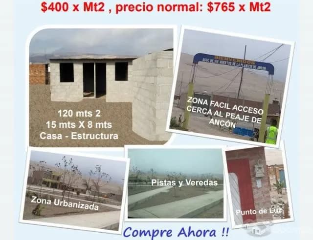 Oferta Ancón Terreno - 1
