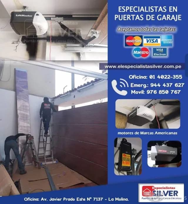 PUERTAS LEVADIZAS, SECCIONALES ESPECIALISTAS SILVER - 2