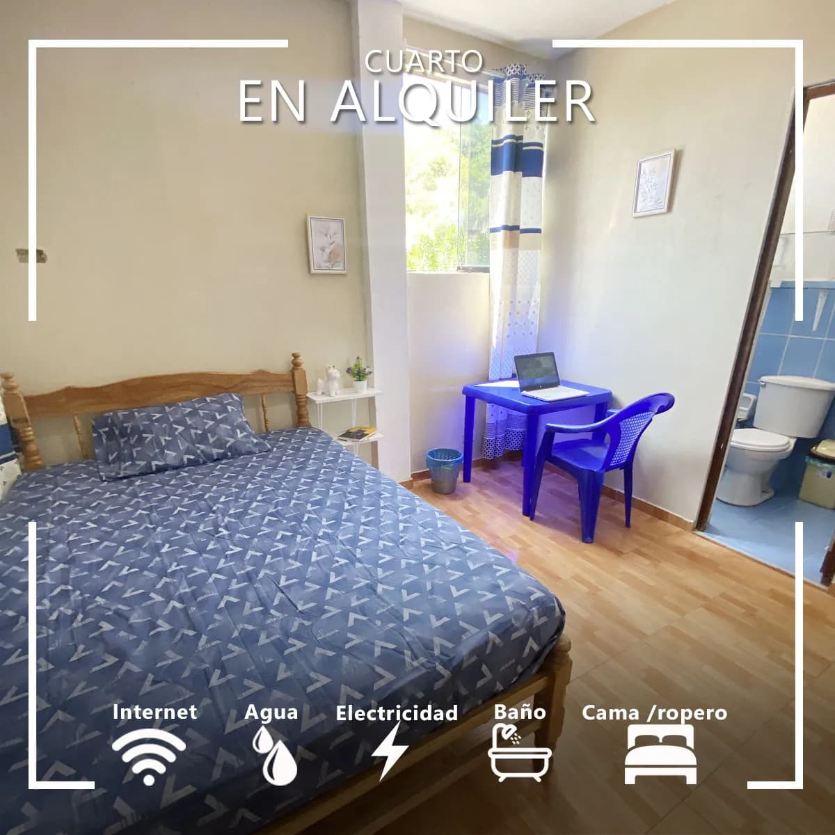Alquiler de Cuarto en Chulucanas– Acogedor y Bien Ubicado - 1