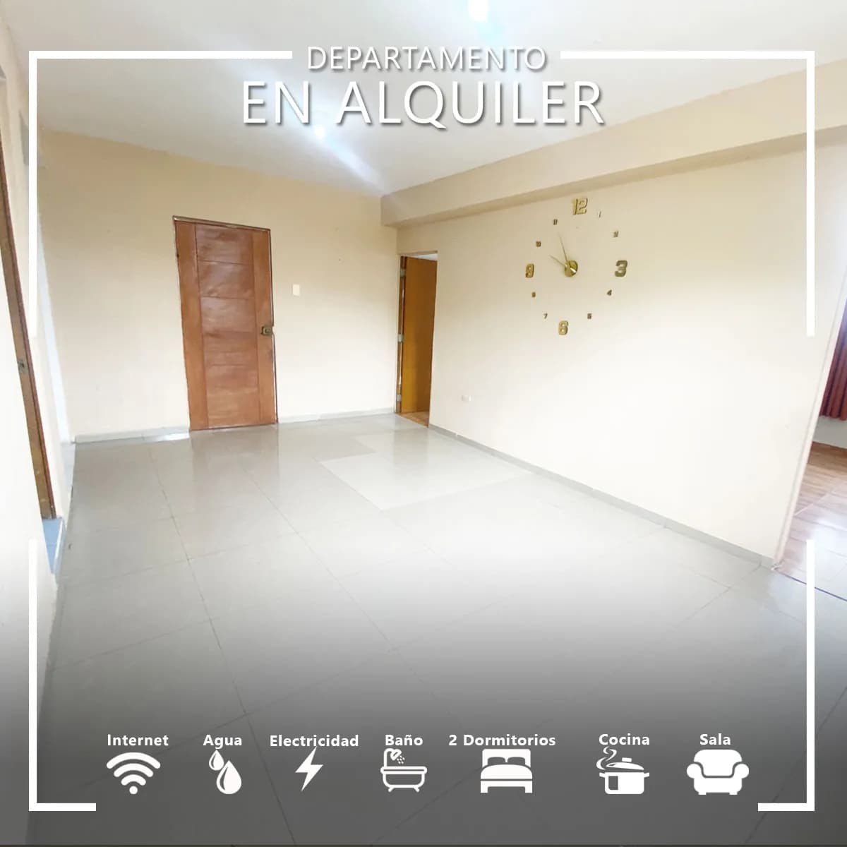 Alquiler de DEPARTAMENTO CHULUCANAS Acogedor y amplio departamento Ideal para estudiantes o familia pequeña 🧑‍🧑‍🧒 - 1