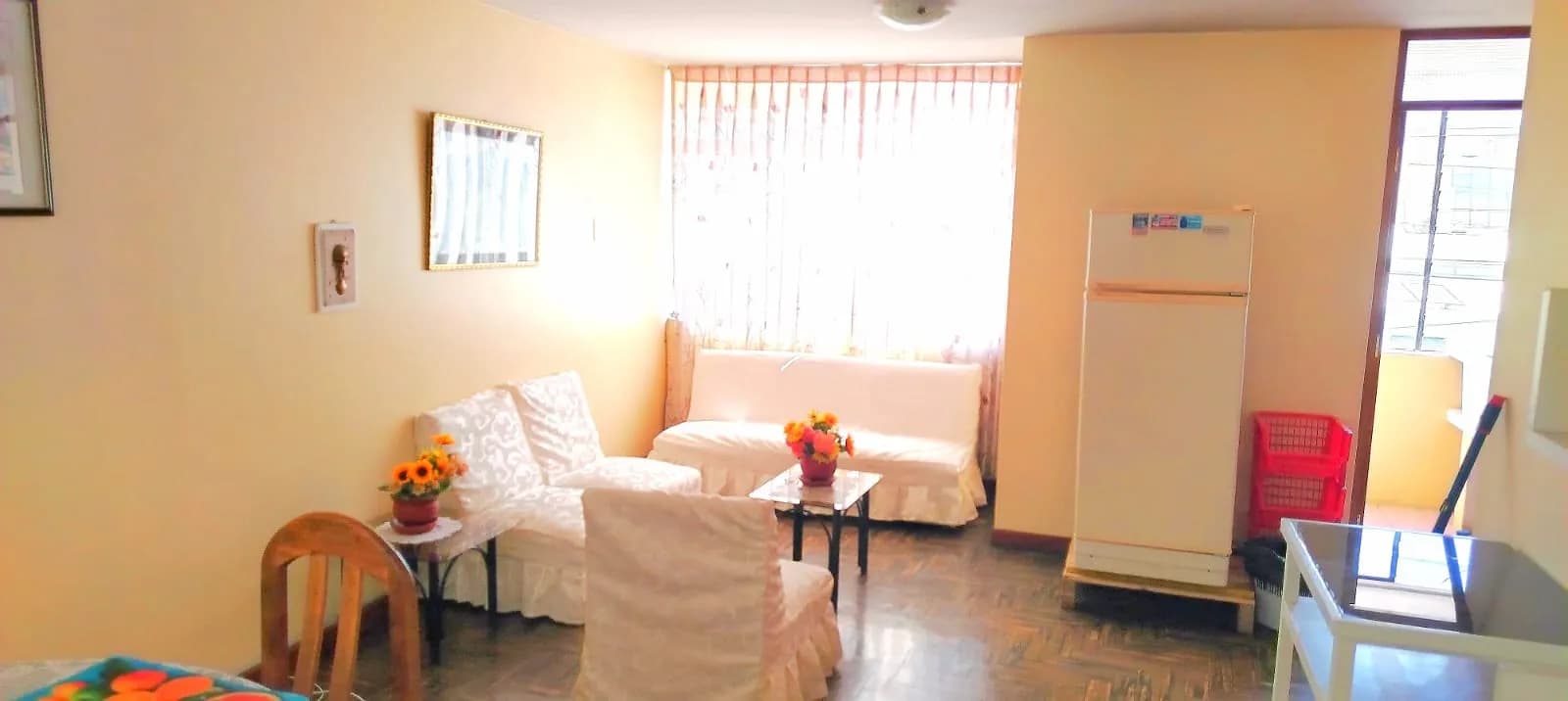 BONITO DEPARTAMENTO AMOBLADO DE 1  DORMITORIO y 2 BAÑOS - 1