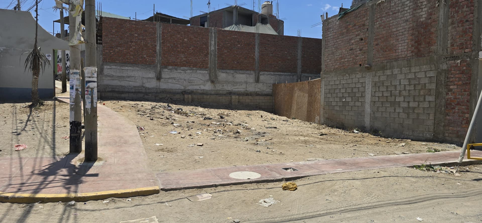 Vedo lote de 120m2 con dos frenteras - 1