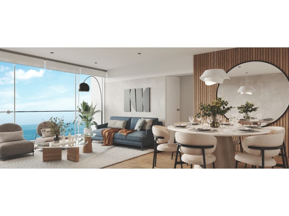 HERMOSO DPTO CERCA AL MAR, 2 DORMITORIOS. - 1