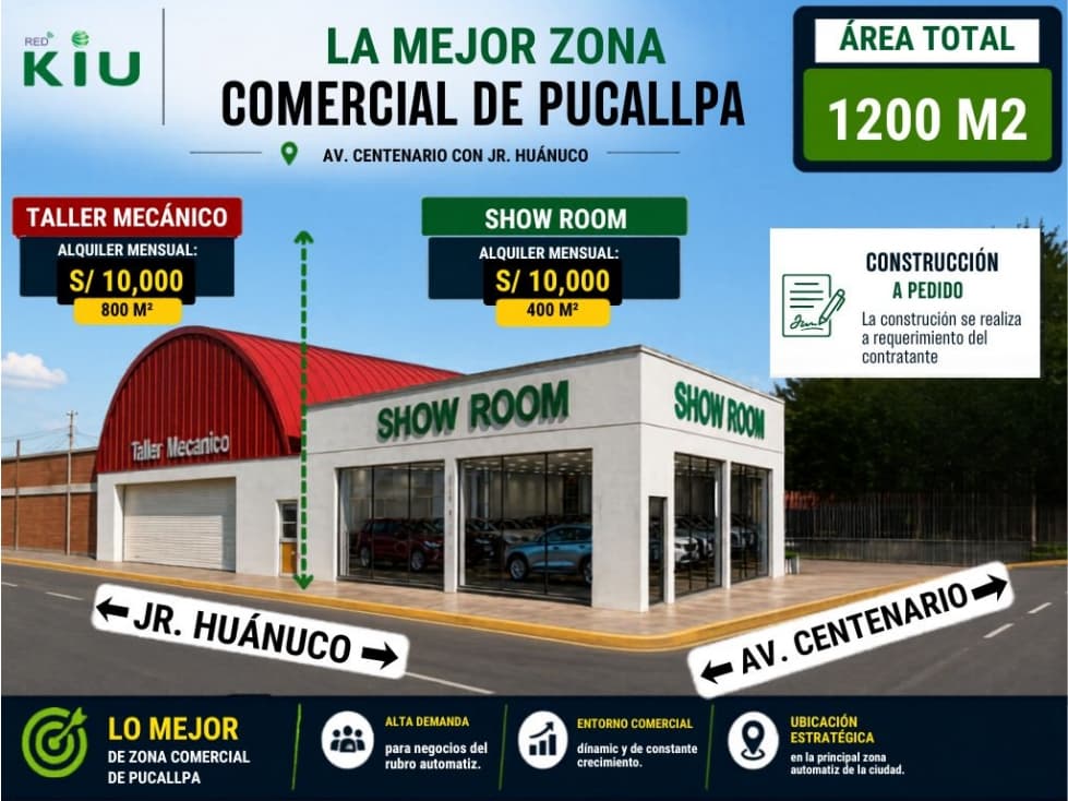 i026000 ALQUILER DE LOCAL - AV. CENTENARIO - 1
