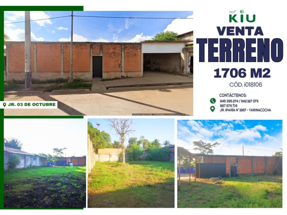 i018106A VENTA TERREN0 EN YARINACOCHA - 1