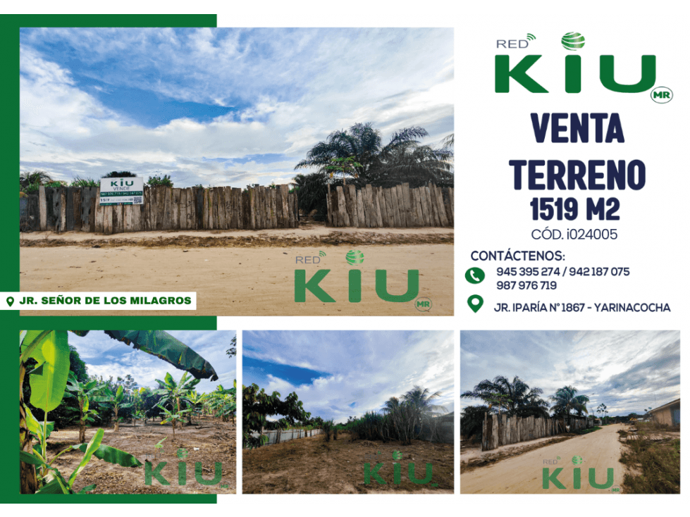i024005 - Venta terreno Yarinacocha - 1