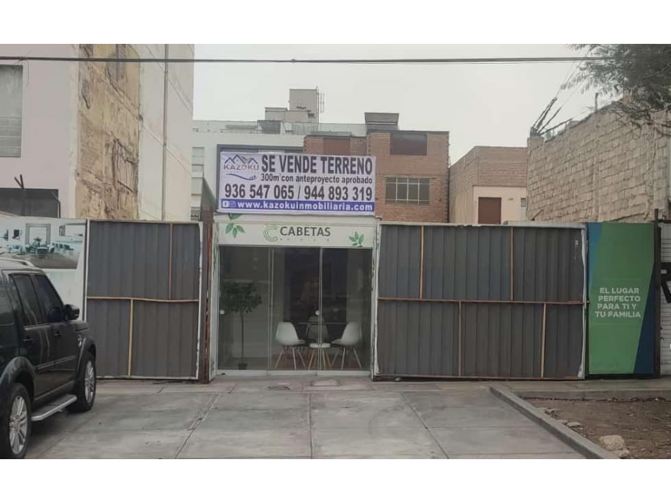 VENTA DE TERRENO DE 300 M2, EN VELASCO ASTETE- SURCO - 1