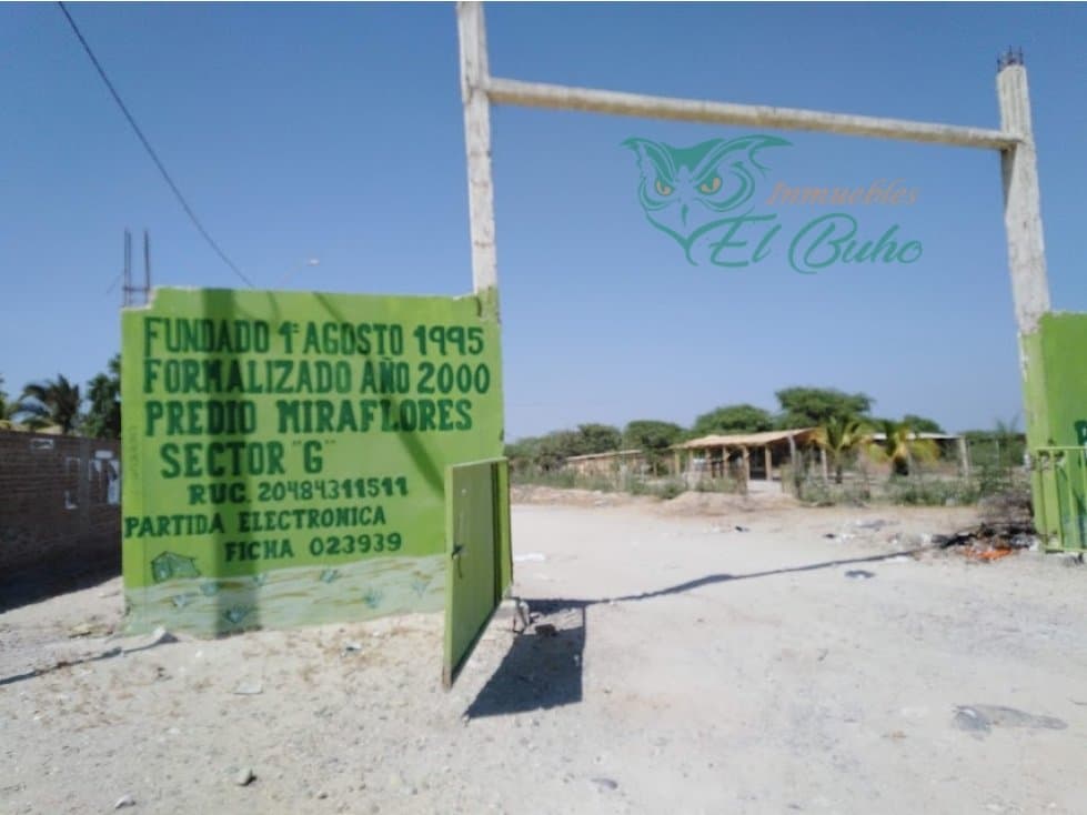 VENDO TERRENO EN PAMPAS DE CASTILLA, PIURA - 1