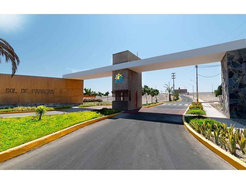 VENTA DE 2 LOTES JUNTOS EN URBANIZACIÓN SOL DE PARACAS - 1