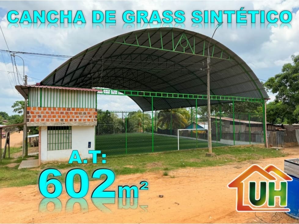 00534 - VENTA CANCHA DE GRASS SINTETICO MANANTAY - A.T 602 M2 - 1