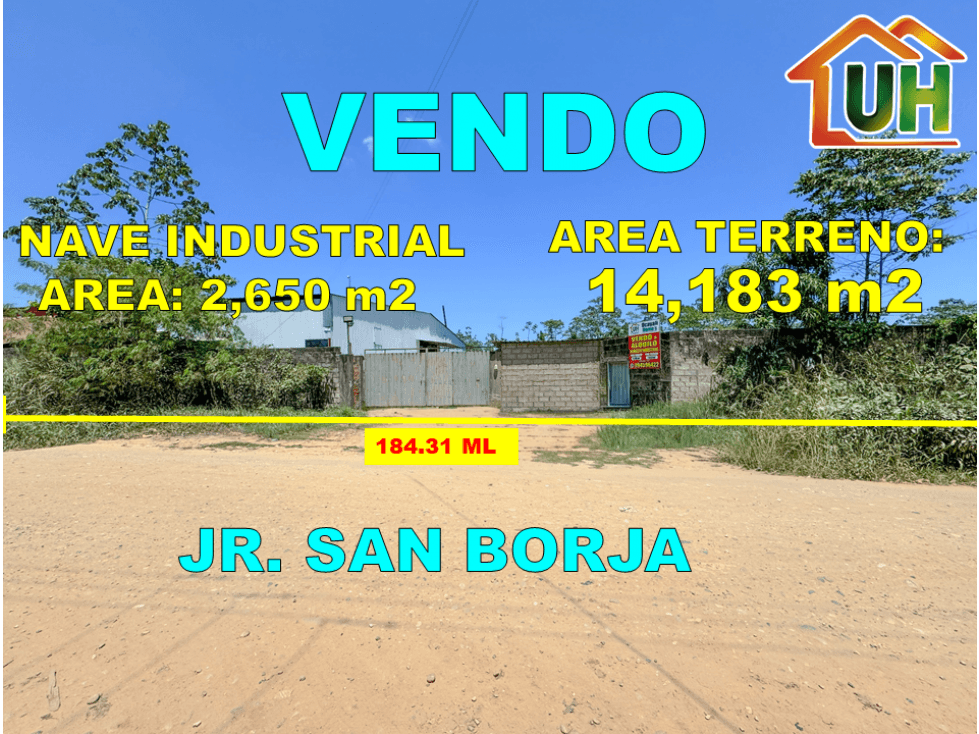 00680 - VENDO NAVE INDUSTRIAL EN PUCALLPA - A UNOS PASOS DE C.F.B KM 8 - 1