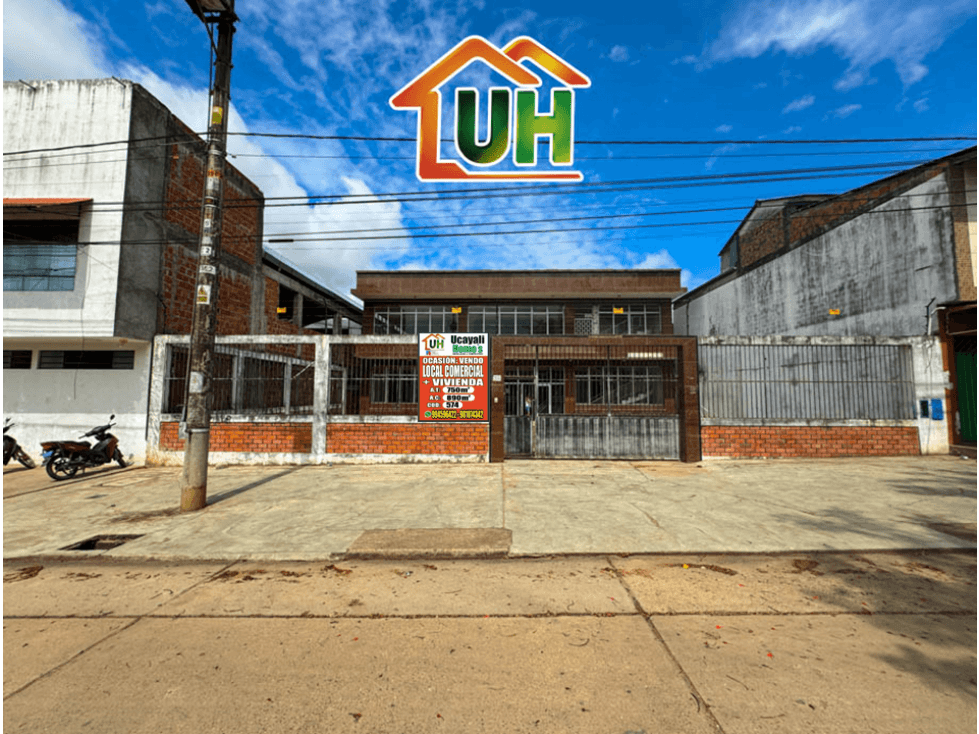 00574 - VENTA LOCAL COMERCIAL + VIVENDA PUCALLPA - 1