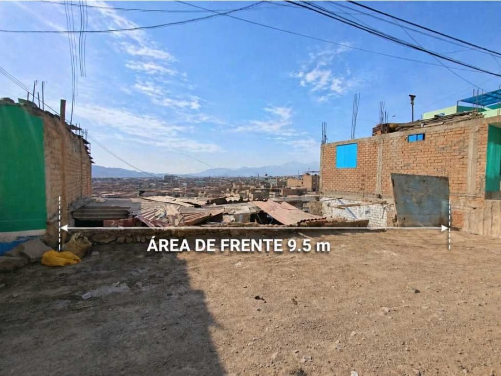 Terreno en Comas - La Pascana | 225 m² | Año nuevo - 1
