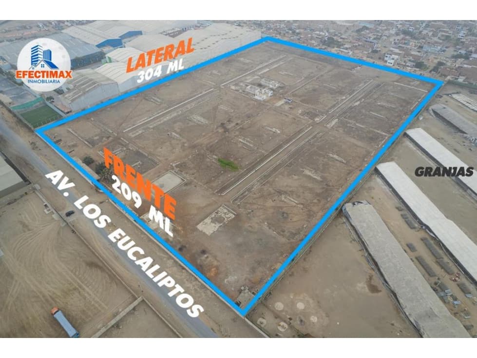 VENTA DE TERRENO INDUSTRIAL EN EL DISTRITO DE LURIN LIMA PERÚ - 1