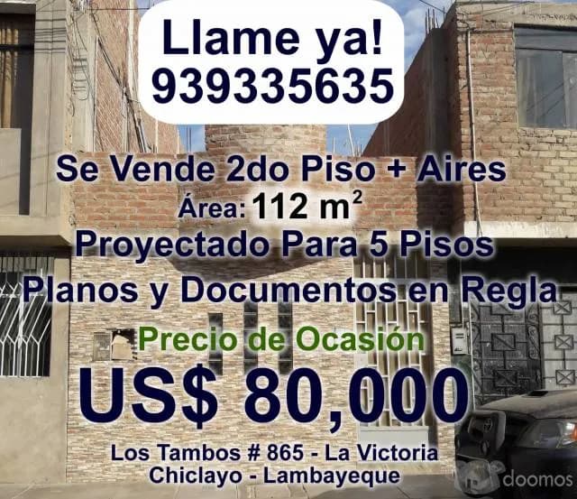 Venta de Ocasión de Casa más Aires Proyectada para 5 pisos - 1