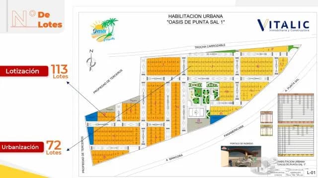TERRENO EN PUNTA SAL 5 MINUTOS DE PLAYA - 1