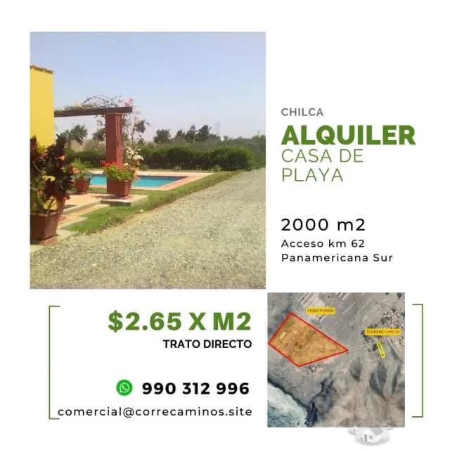 ALQUILER CASA DE PLAYA - 1