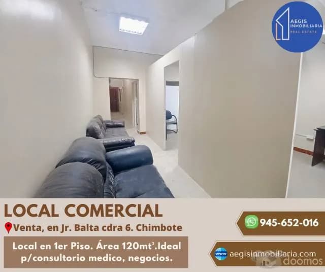 Venta Local Comercial Jr Balta Nuevo Chimbote - 1