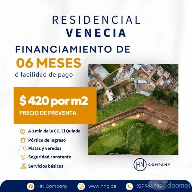 Adquiere tu Lote en la Residencia Venecia - 1