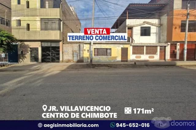 Terreno Comercial Jr Villavicencio – Centro de Chimbote - 1