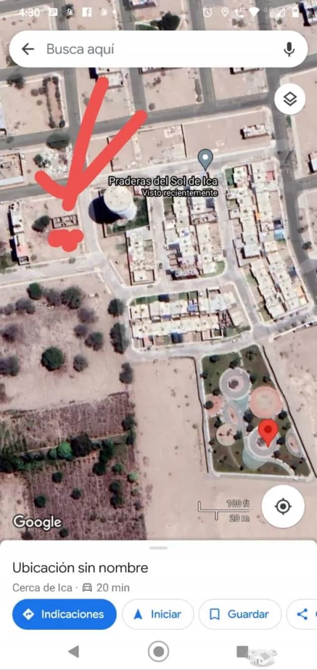 Terreno de 90 m² en Hhuu Sol de Ica - 2