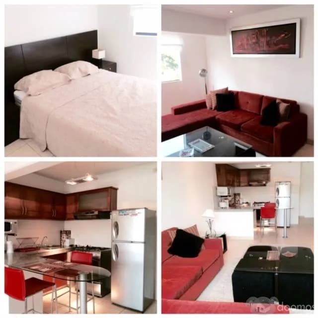 Departamento en oferta por estadía de 4 días a más.A espaldas del hotel Marriott,calle Dalias - 1