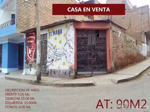 VENDO CASA-TERRENO HUASCAR CANTO GRANDE SJL - 1