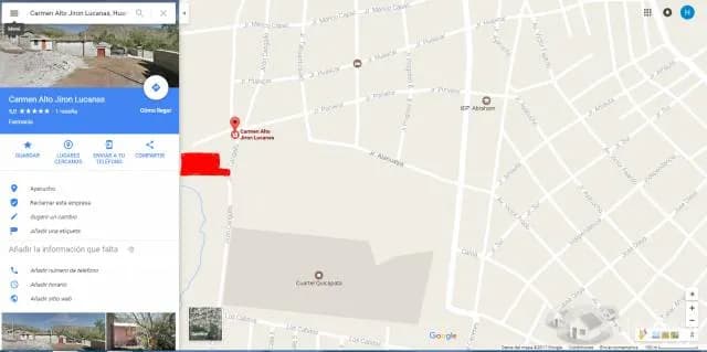 VENDO TERRENO DE 300m.2 EN HUAMANGA -CARMEN ALTO- - 1