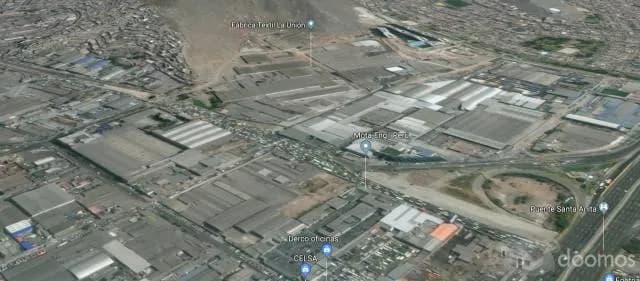 SE ALQUILA TERRENO INDUSTRIAL CERCA Al PUENTE SANTA ANITA - 1