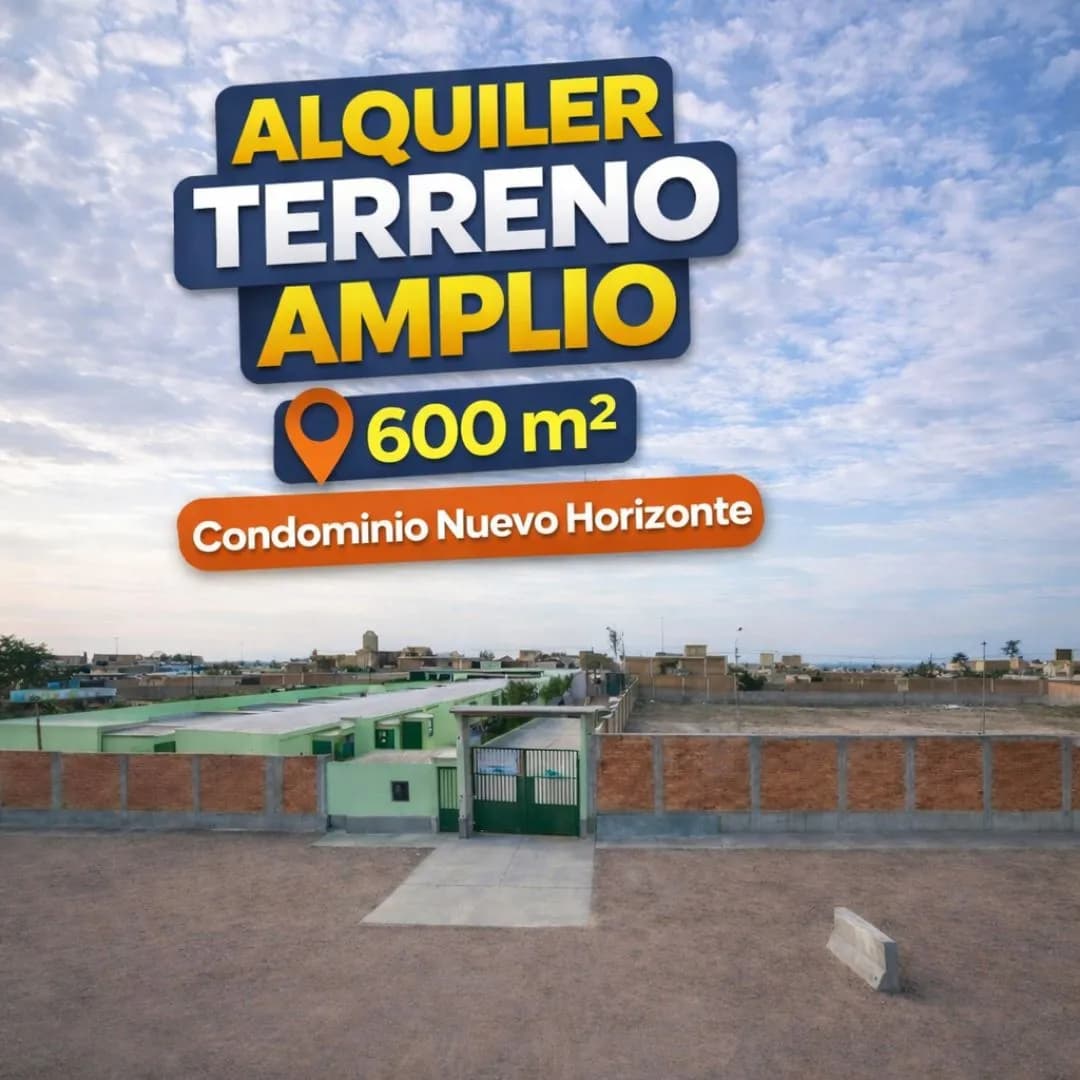 Terreno 600 m² con servicios en Trujillo Nuevo Horizonte - 1