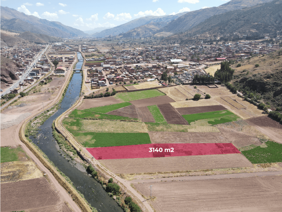 VENDO TERRENO DE 3140 M2 SECTOR CALLA CALLA OROPESA CUSCO - 1